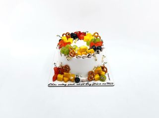 dort na zakázky: Fresh fruits Cake 🤩🥳 ___________________________ FB/IG/Tiktok: @papa_bakery_...