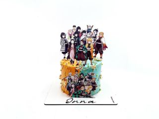 dort na zakázky: Demon Slayer Cake 🤩🥳 ___________________________ FB/IG/Tiktok: @papa_bakery_...