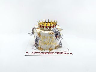 dort na zakázky: Crown cake 🤩🥳 ___________________________ FB/IG/Tiktok: @papa_bakery_...